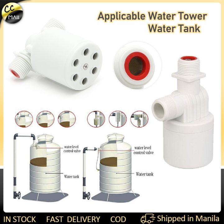 ☟NEW 12 34 Automatic Float Valve Male Thread Water Level Control Valve ...