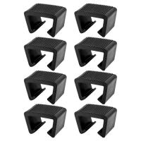 Outdoor Furniture Clips 8pcs Rattan Furniture Connectors Alignment Clamps Nonslip Wicker Sofa Outdoor Sectional Furniture Module Furniture Fasteners innate