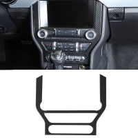 for Ford Mustang 2015 2016 2017 2018 2019 2020 Car Central Control Navigation Decoration Panel Interior Accessories Carbon Fiber