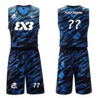 3X3 Full Print Custom Basketball Jersey