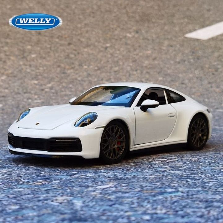 WELLY 1:24 Porsche 911 GT3 RS Supercar Alloy Car Diecasts & Toy