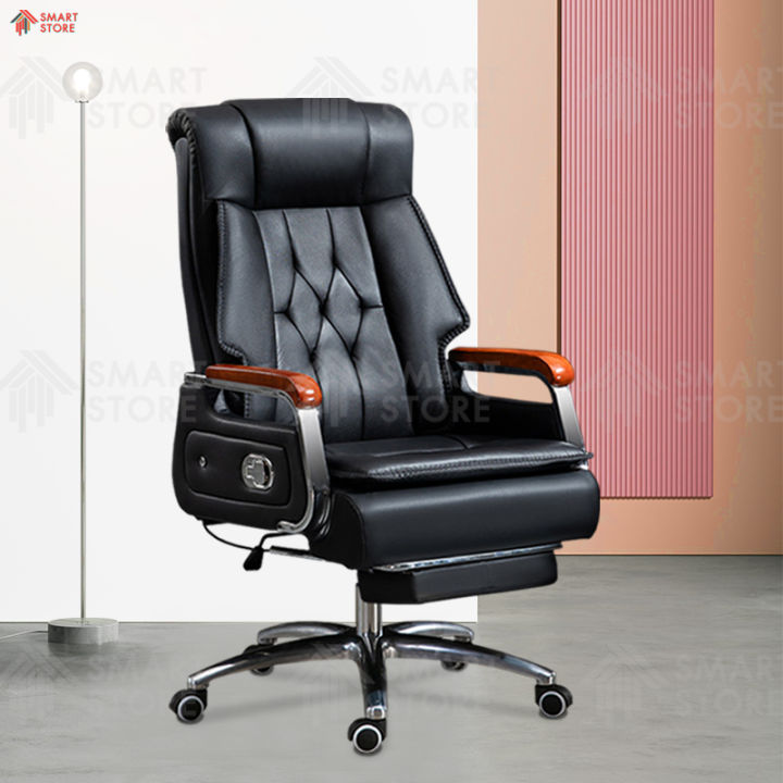 smartstore-เก้าอี้นั่งทำงาน-ก้าอี้ออฟฟิศ-เก้าอี้บอส-เก้าอี้ผู้บริหาร-boss-chair-เก้าอี้สำนักงาน-เก้าอี้คอมพิวเตอร์-office-chair-สำนักงาน