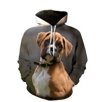 Sudadera con capucha para hombre y mujer, jersey de moda con estampado 3D para jugar con perros, ropa de chándal de talla grande, Tops de otoño