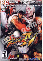 street fighter iv แผ่นเกมส์ แฟลชไดร์ฟ เกมส์คอมพิวเตอร์  PC โน๊ตบุ๊ค