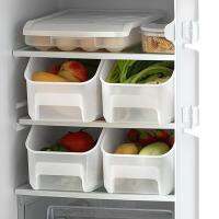 [ใหม่2023] ห้องครัวตู้เย็น Space Saver Organizer Makanan Rumahan โปร่งใสกล่องพลาสติกตู้เย็นคอนเทนเนอร์กล่อง