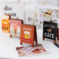 Wooden Memo Photo Card Holders Paper Note Clip for Party Wedding Home Bar Decoration Clips Pins Tacks