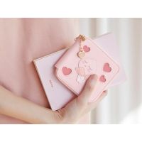 KAKAO FRIENDS Heart Apeach Accessories - Pink Wallet Card Wallet Necklace Mirror Keyring Key ring chain