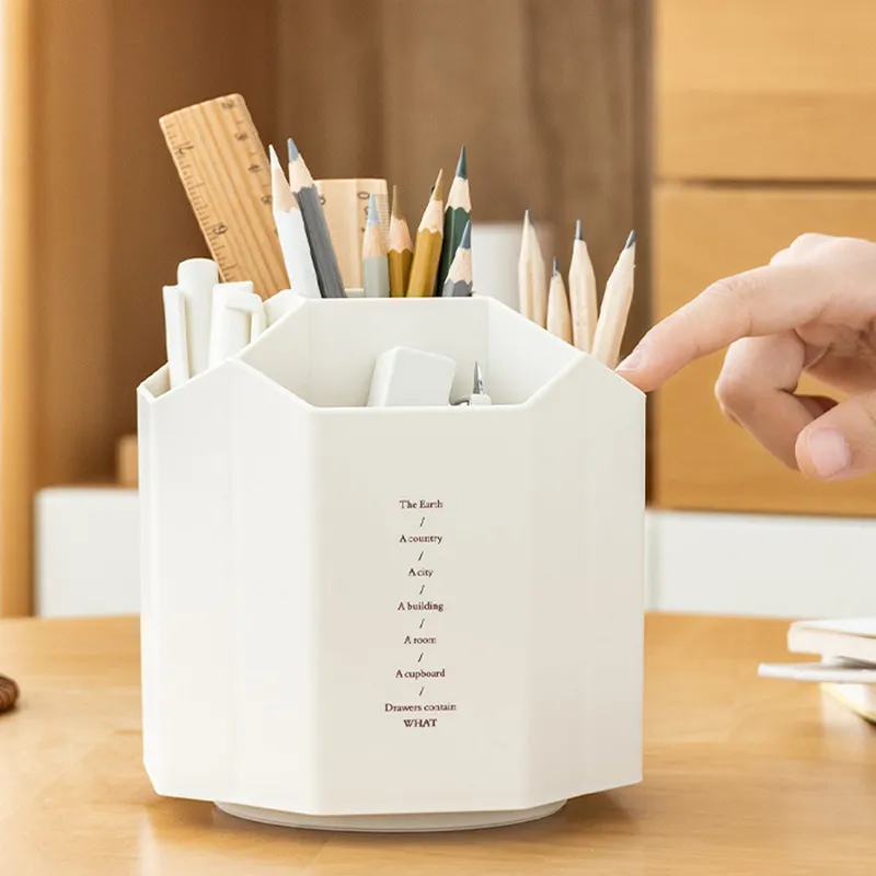 360-Degree Rotating Pen Holder