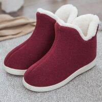 Girseaby Couples cute floor shoes unisex home boots cotton warm womens winter boots female ankle boots for women feminina botas