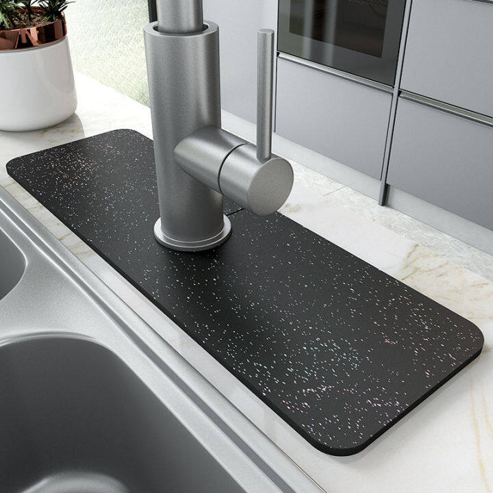 Keep Your Kitchen And Bathroom Counter Dry With This Diatom Mud