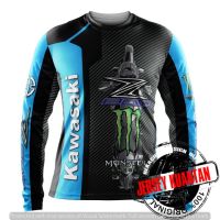 Jersey Kawasaki Z800 blue (LongSleeve)