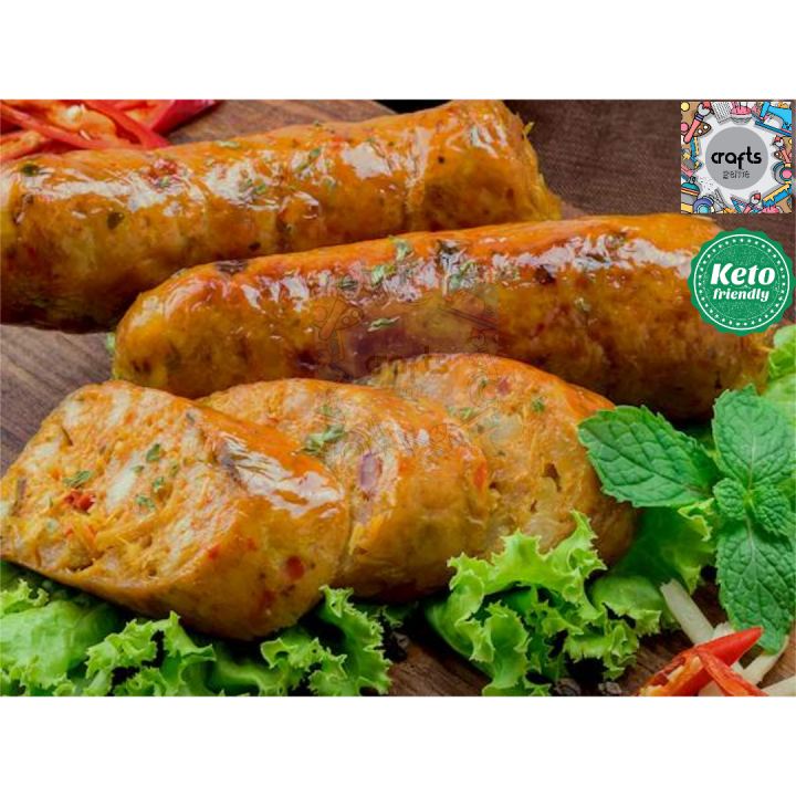 LEY'S Northern Thai Pork Spicy Sausage / Thai Pork Ball with 1 Pack