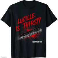 HOT ITEM!!Family Tee Couple Tee The Walking Dead Lucille is Thirsty T-Shirt For Adult