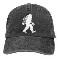 Bigfoot Sasquatch Tattoos Casquette Adjustable Cowboy Hats for Mens Womens