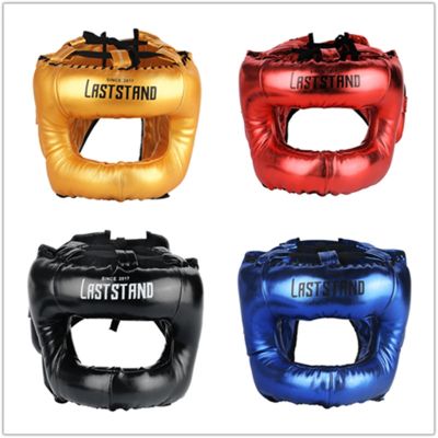 Professional Kick Boxing Sanda MMA Helmet Full Protection G uard Nose Protect Free Combat Full-face Head Gear Adult Men Women