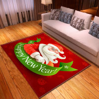 Living Room Carpet Christmas Pattern Children Rug Kids Room Decoration Large Carpet Home Hallway Bedroom Bedside Mat