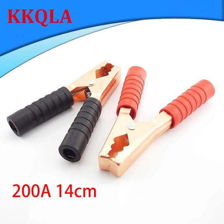 qkkqla-200a-14cm-car-alligator-battery-big-crocodile-clip-alligator-clips-connector-plug-power-car-accumulator-clip