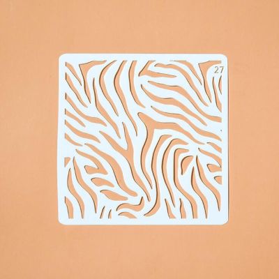 1pc Coloring Embossing Stencils River Painting Templates For Diy Scrapbooking Diary Stamp Album Decor Paper Card Cake Reusable