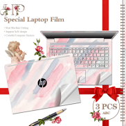 Precut Laptop Sticker Pink Stroke Laptop Skin for HP Laptop 14-bs, 14-dy