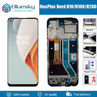 Bluesky 6.49 "ต้นฉบับสำหรับ OnePlus Nord N10 5G จอแสดงผล LCD แผงหน้าจอทัชสกรีนแผงหน้าจอสัมผัสสำหรับ One Plus Nord N100 1+ N200 LCD