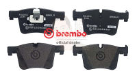 P06 075X ผ้าเบรก-F-แท้ BREMBO รุ่น XTRA : BMW ซีรี่ส์ 3 (F30) 20i 20d 25d 28i 30i 30d 30e 35i ,F25 (X3) F26 12-&amp;gt; การันตีคุณภาพมาตรฐานโดย " เครอป อะไหล่ยนต์"