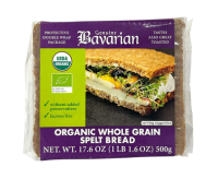 New Product⚡Bavarian Organic Whole Grain Spelt Bread Bavarian 500g