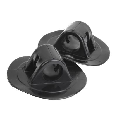 ；‘【； 2 Pieces PVC Engine Bracket Mount For Kayak Inflatable Boat Canoe Ruer Dinghy Accessories Black
