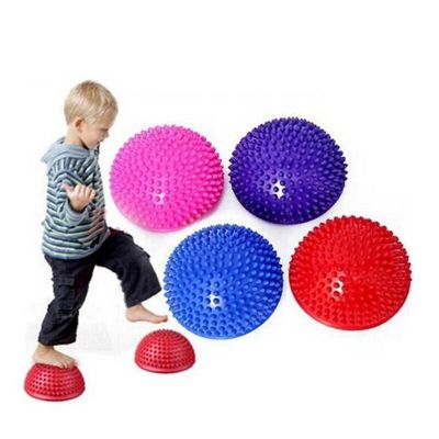 23New Child Outdoor Toy Hemisphere Stepping Stones Physical Fitness Appliance Exercise Balance Ball Massage Sensory Yoga Half Ball