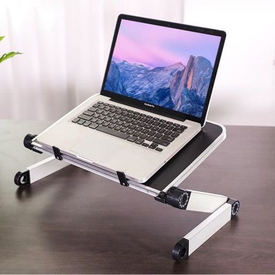 HobbyLane Laptop Stand Portable Foldable Adjustable Laptop Desk Computer Table Stand Tray Notebook PC Folding Desk Table