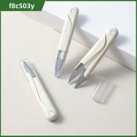 F8C503Y กรรไกรตัดเล็บ -กรรไกรชนิด งานฝีมือดีไอวาย เครื่องตัดสำหรับตัด กรรไกรตัดไหมพรม แบบพกพาได้ พร้อมฝาปิด เครื่องตัดด้ายเย็บผ้า อุปกรณ์เย็บปัก