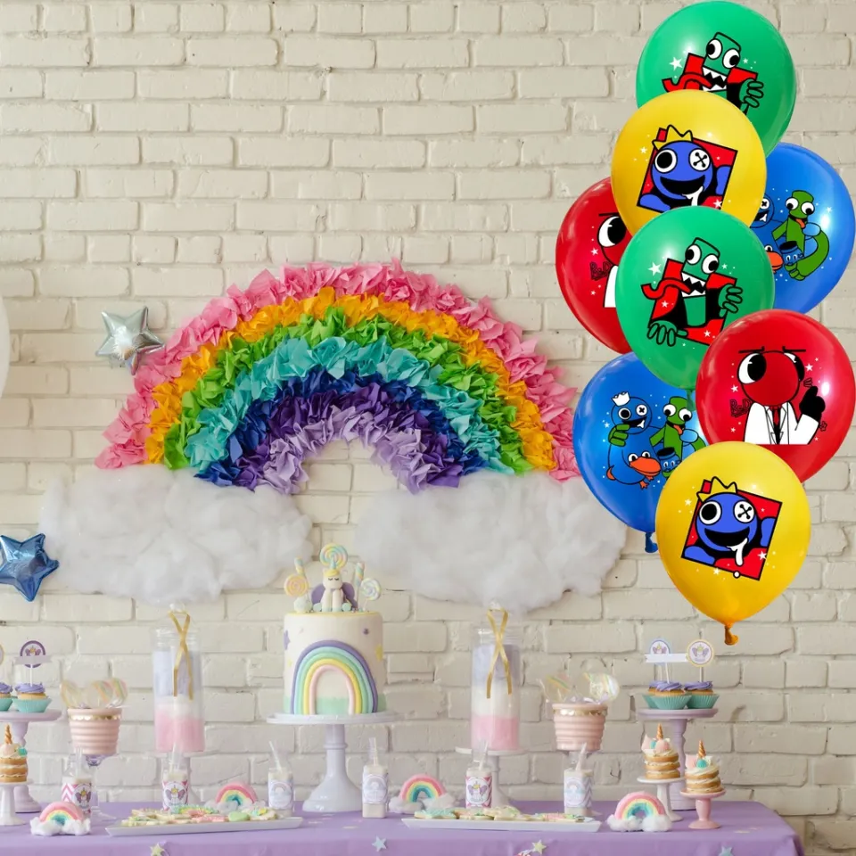 Kira Roblox Rainbow Friends Aniversário Decoração De Festa Tema De Pano De  Fundo Fotográfico - Escorrega o Preço