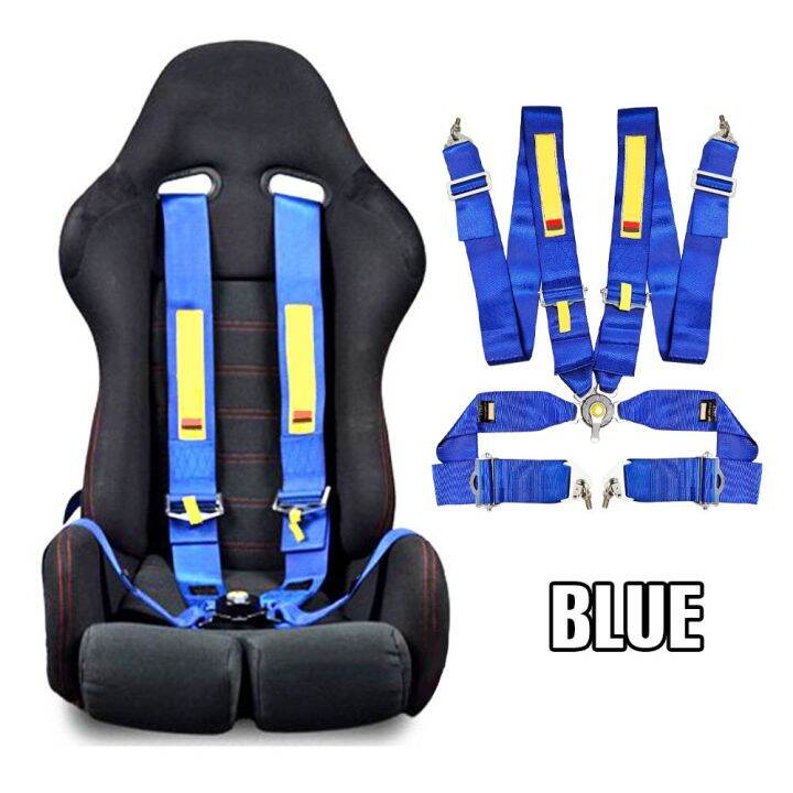 3 Inch Racing Seat Belt 4 Point Car Sports Harness Seat Belt Safety