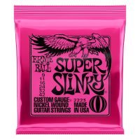 Ernie ball สายกีต้าร์ไฟฟ้า รุ่น SUPER SLINKY NICKEL WOUND ขนาด 09-42