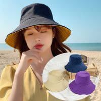 Hat Two-Side Wear Wide Brim Pananma Cap Outdoor Hats Beach Caps