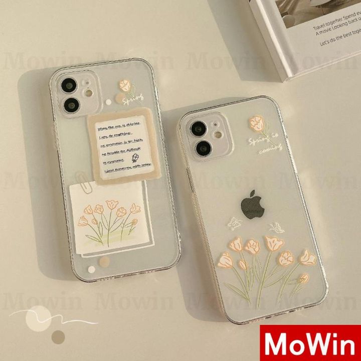 mowin-เคสไอโฟน-เคส-iphone-ซิลิโคนนุ่มเคสใสคุณภาพสูง-tpu-กล้องคุ้มครองเต็มรูปแบบเคสกันกระแทกดอกไม้สไตล์เรียบง่ายสำหรับ-iphone-13-pro-max-iphone-12-pro-max-iphone-11-pro-max-iphone-7-plus-iphone-xr-xs-m