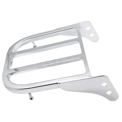 ✆ Chrome Motorcycle Rear Sissy Bar Luggage Rack For SUZUKI Boulevard C50 M50 2012-2013 Marauder VZ800 1997 1998 1999 2000-2007