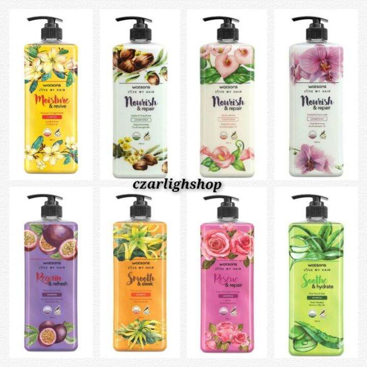 High quality Watsons LOve my hair Shampoo and Conditioner 1000ml (BUY 1