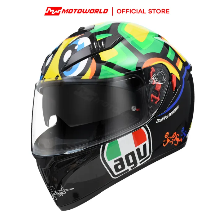 AGV K3SV Asia Rossi Tartaruga Full Face Helmet | Lazada PH