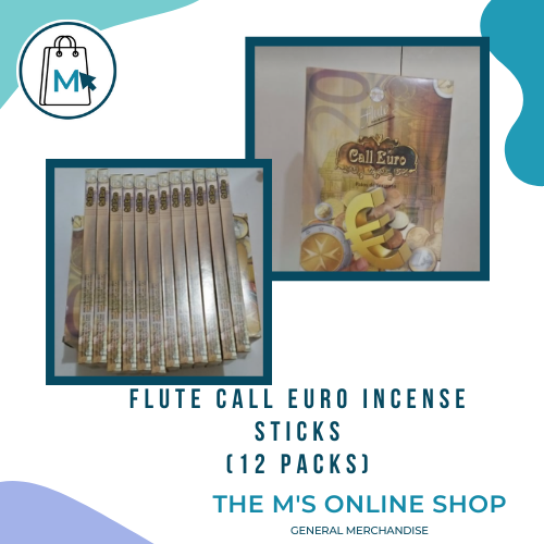 FLUTE Call Euro Incense Sticks (12 packs ) Lazada PH