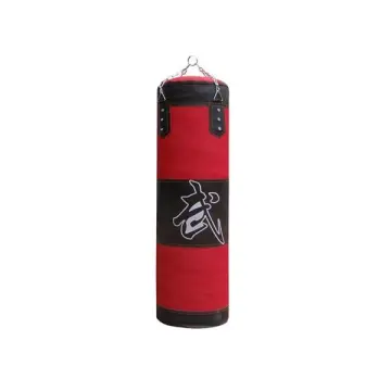 Boxing Sand Filling Thicken Strength Training Fitness Exercise Punch  Sandbag Fitness Gym Empty-Heavy Kick Boxing Bag with Hang