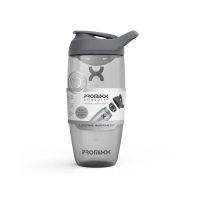 PROMiXX Shaker Bottle - Premium Protein Mixes and Supplement Shaker (24oz, Graphite Gray) แก้วเชคตะแกง