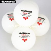 SANWEI Table Tennis Ball 3-star ABS 40 Pro seamed New material plastic poly ITTF Approved ping pong balls tenis de mesa