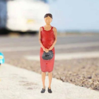 Dolity Resin 1/64 Painted Figures Home Decoration for Park Railway Adults Gifts