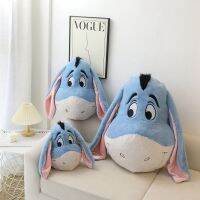 【CW】Eeyore Cartoon Cute Eeyore Auto Car Seat Head Neck Rest Cushion Headrest Pillow Plush Pad Car Safety Pillow Decorative Home Gift