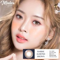 คอนแทคเลนส์รุ่นBarbie Gray/ Almond brown/olive brown 3 สี 3 สไตล์(Montra lens)