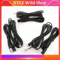 KYLE Wild Shop 2meter 2pin 4pin core Type-C Male Female diy Power Supply Extension repair Wire USB 2.0 Cable Charger Connector Plug Data line