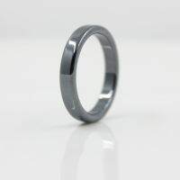 Fashion Jewelry AAA Quality smooth 4 mm Width Flat Hematite Rings (1 Piece)  HR1003 Bearings Seals