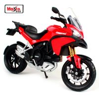 โมเดลรถเกล็ก โมเดลรถสะสม รถมอไซค์ บิ๊กไบค์ Maisto 1:12 Ducati Multistrada 1200 S