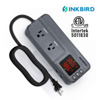 Inkbird Pre-Wiredอุณหภูมิตัวควบคุมความชื้นITC-608T AC DUAL STAGEเต้าเสียบThermostat 12 period TEMP Time STAGE,เซนเซอร์สายวัด,1800W,ETL listed