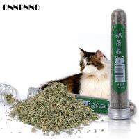 ❁ 1pcs Tube Packaging Natural Catnip Debris Cats-go-crazy Menthol Flavor Cat Treat Toys For Cats Pet Kitten Accessories Appetizers